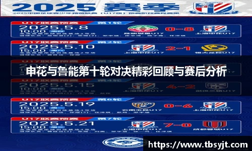 申花与鲁能第十轮对决精彩回顾与赛后分析